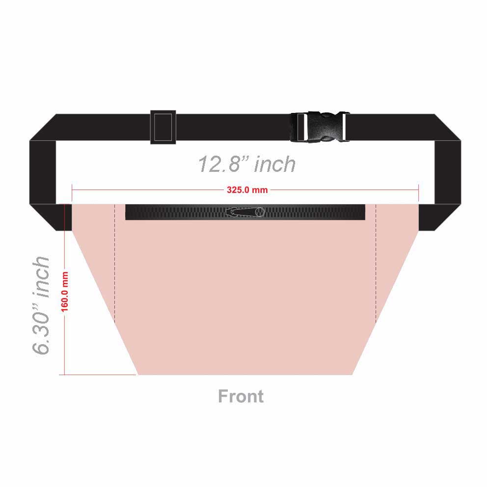 Fanny Pack Sublimation Full Color Waist Running Sports Bag thumb 82