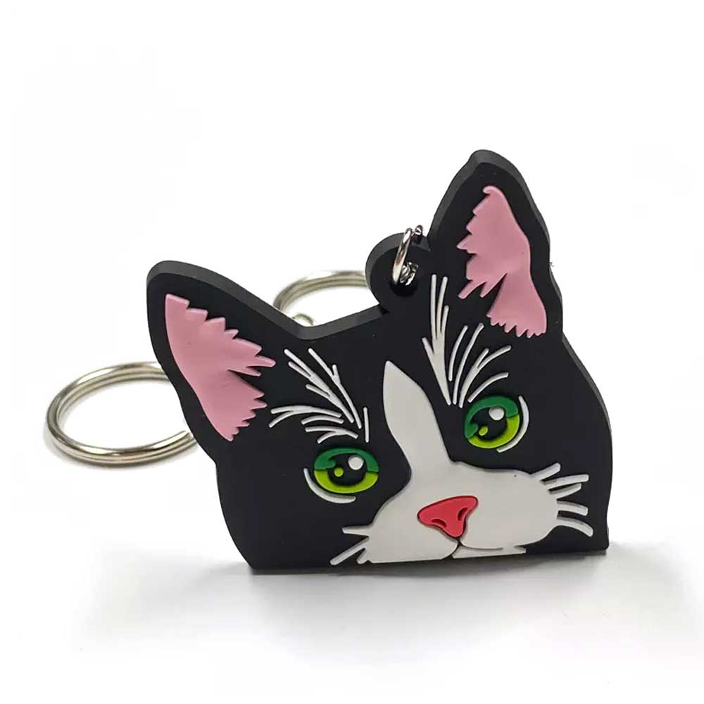 Custom Embossed PVC keyring  thumb 191