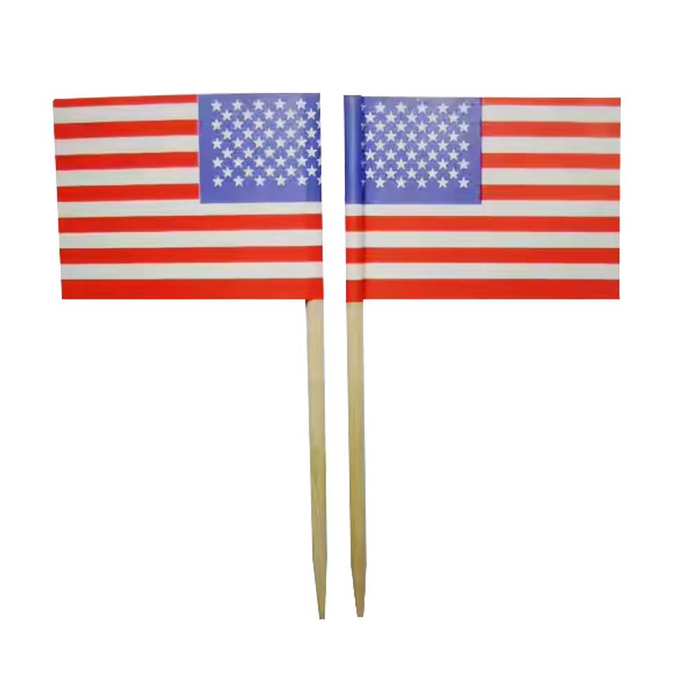 Custom Toothpick Paper Flag page