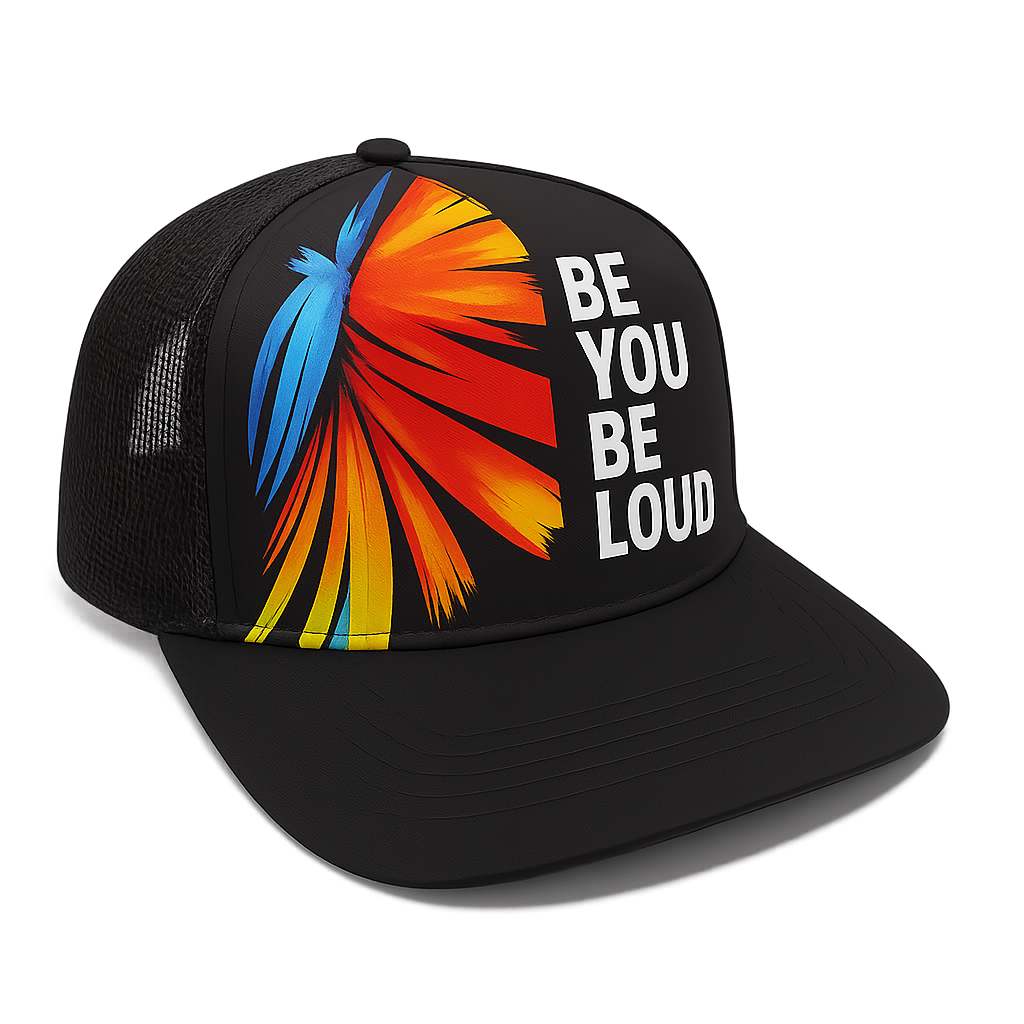 Full Color Printed Trucker hat page