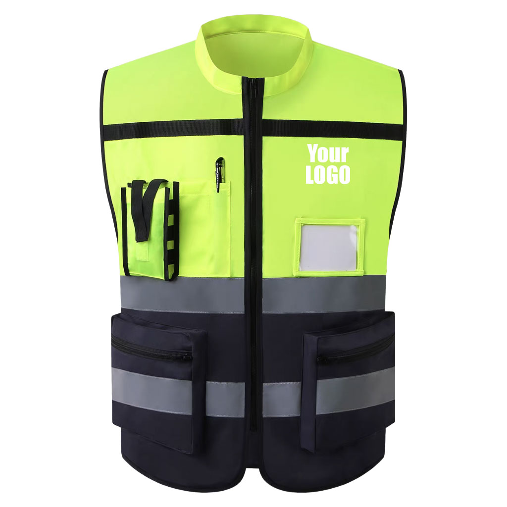 Heavy Duty Reflective Safety Vest with Pocket page