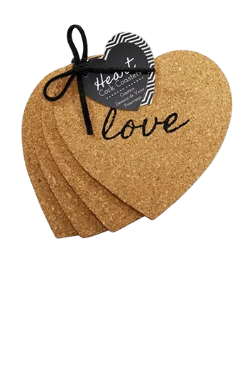 Heart Leather Coaster
